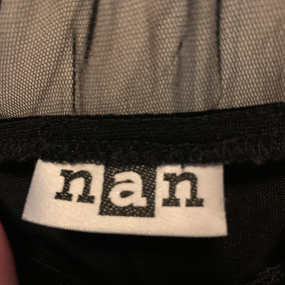 Vintage Asymmetrical Black Velvet Dress - Picture 8 of 8